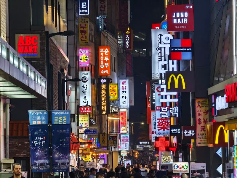 Myeongdong Street Food Stalls