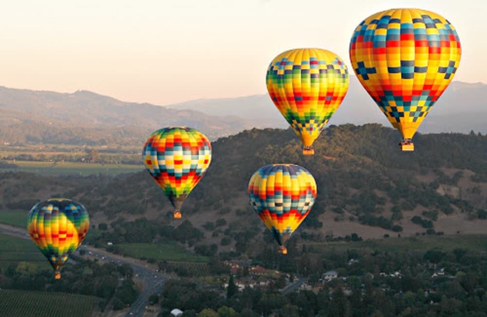 Napa Valley Aloft Hot Air Balloon