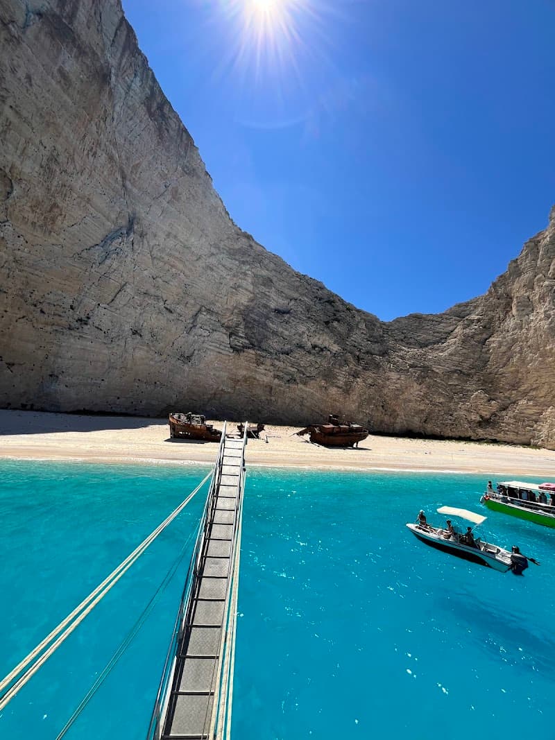 Indulgent Day Escape to Navagio Shipwreck Beach & Blue Caves