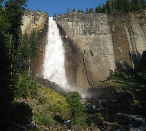 Nevada Fall Bridge Picnic