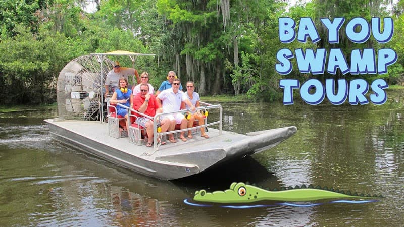 New Orleans Swamp and Bayou Boat Tour (with Transportation)