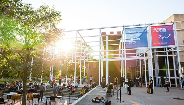 Ohio State Campus Walk – Oval & Wexner Center for the Arts
