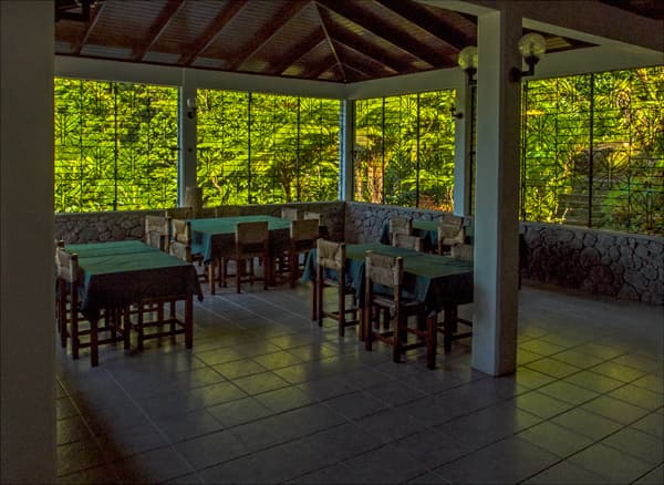 Papillote Wilderness Retreat Restaurant