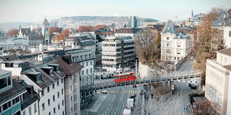Polybahn Funicular and Polyterrasse Viewpoint