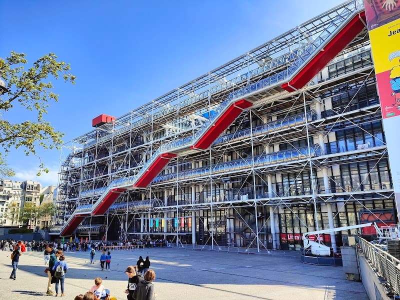 Pompidou Center Exterior