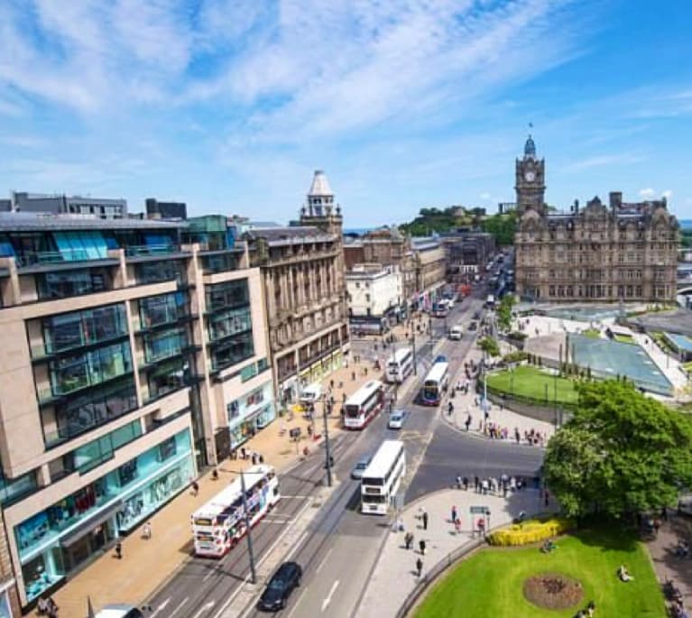 Princes Street Gardens & New Town Wander