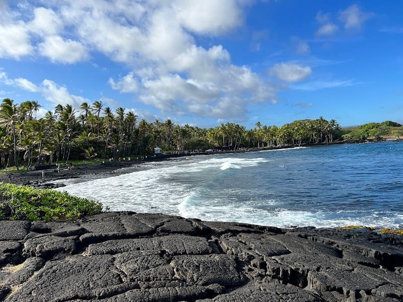 Punalu'u Black Sand Beach