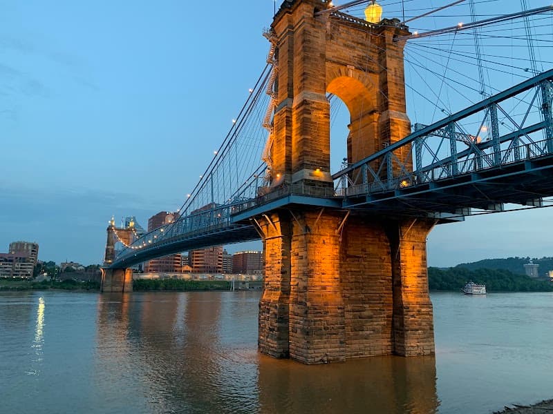 Roebling Suspension Bridge Walk