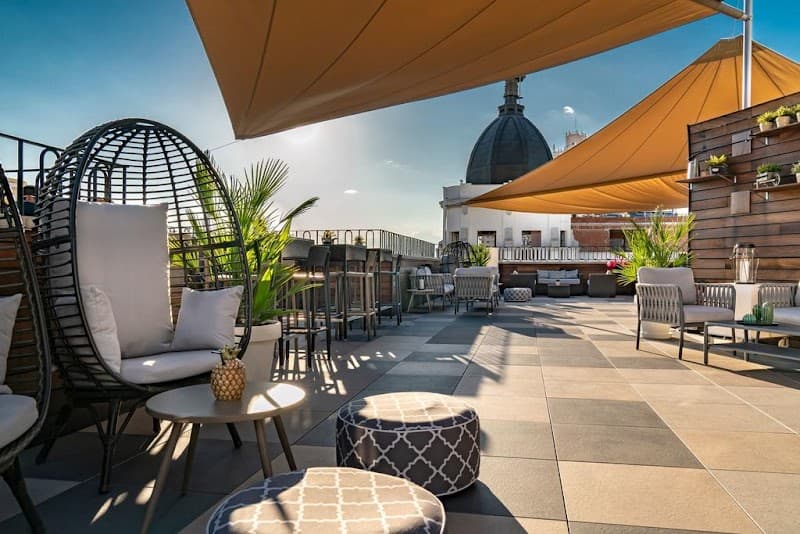 Rooftop Drinks on Gran Vía