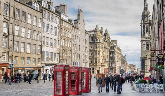 Royal Mile Historic Wandering
