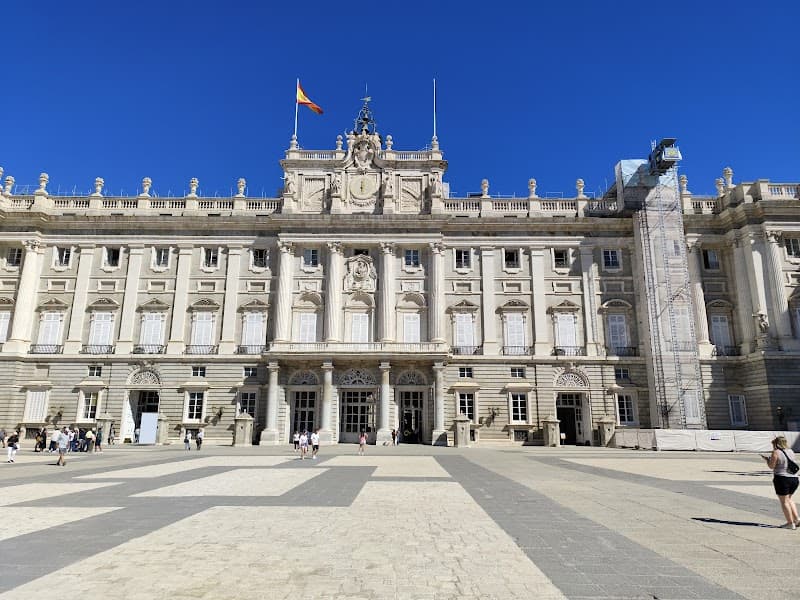 Royal Palace of Madrid & Almudena Cathedral Exteriors