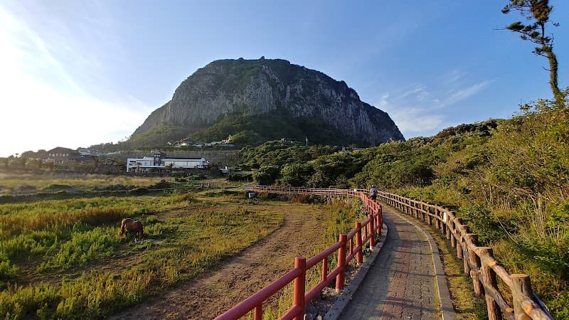Sanbangsan Mountain Coast View