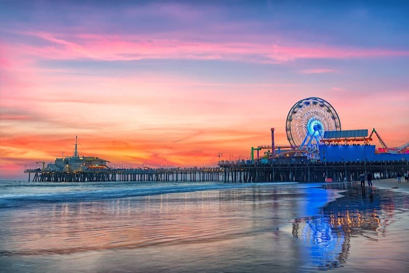 Santa Monica Beach & Pier