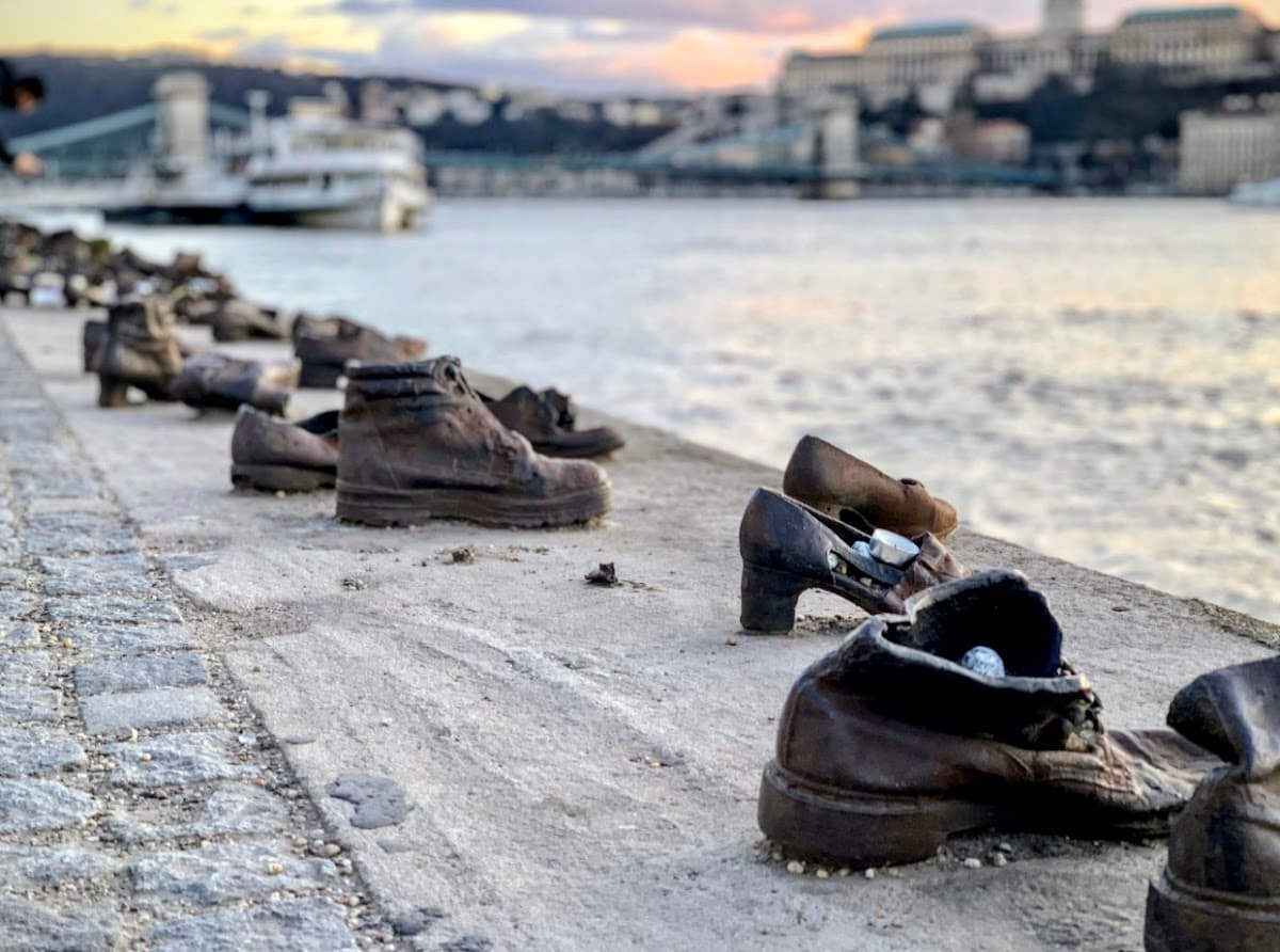 Shoes on the Danube