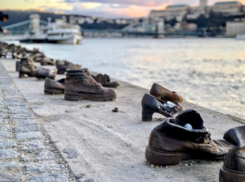 Shoes on the Danube Bank
