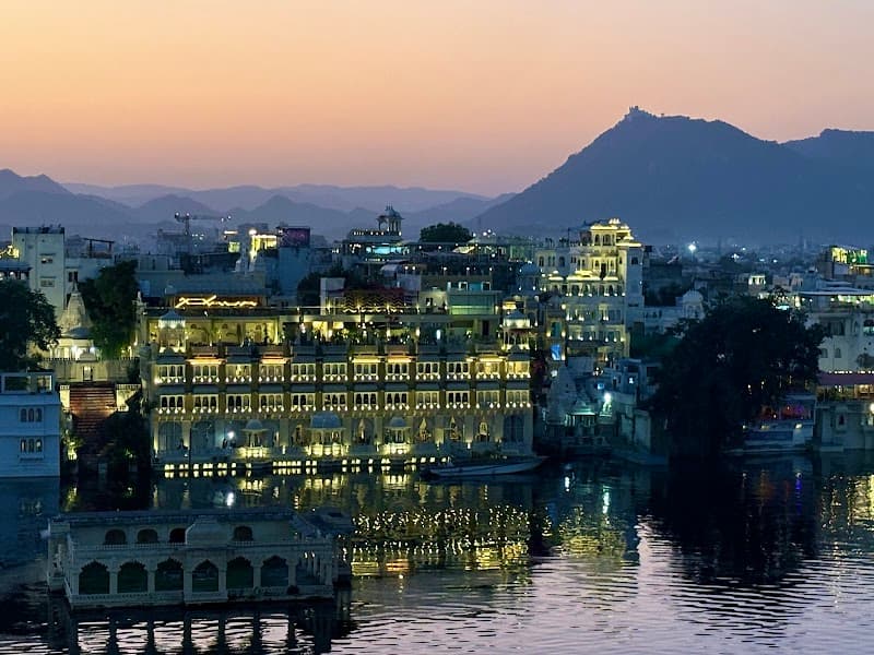 Sunset Farewell at Lake Pichola