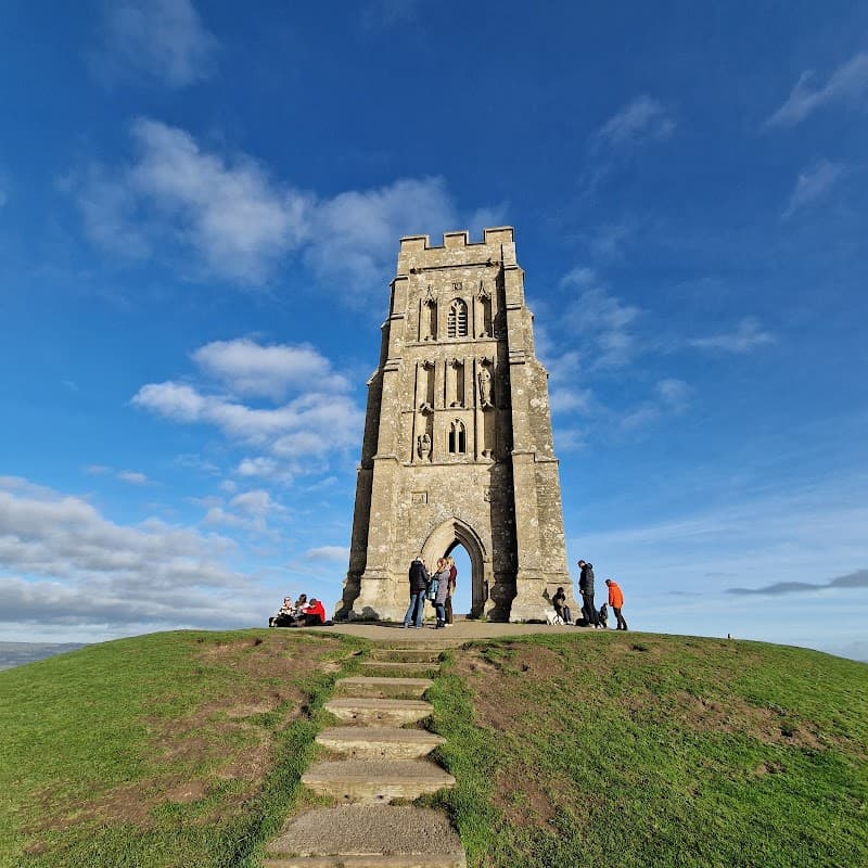 Sunset Pause Near the Tor