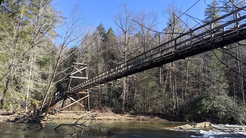 Swinging Bridge on the Toccoa River