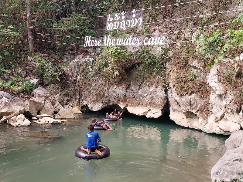 Tham Nam Water Cave Tubing