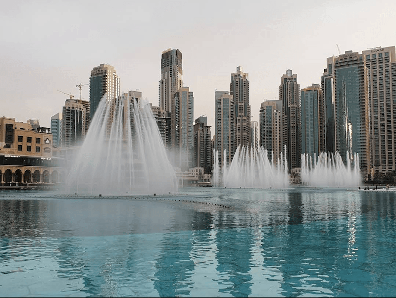 The Dubai Fountain & Burj Lake Promenade