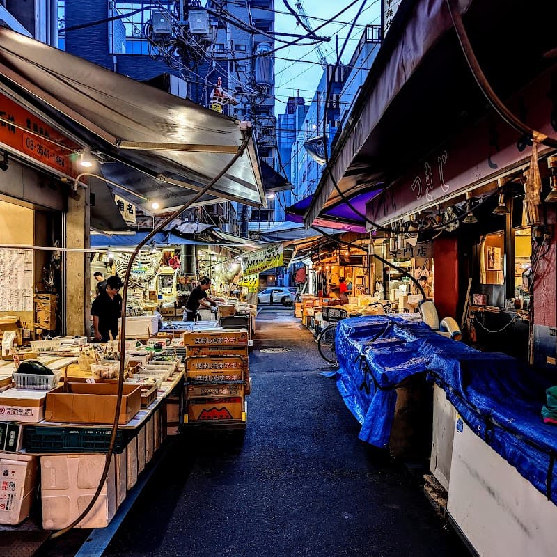 Tsukiji Outer Market Street Stalls