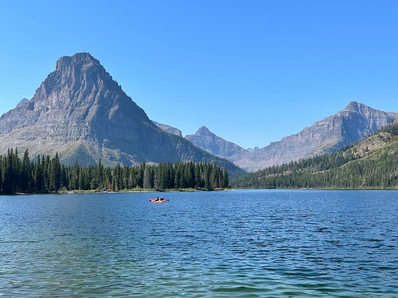 Two Medicine Lake shoreline walk
