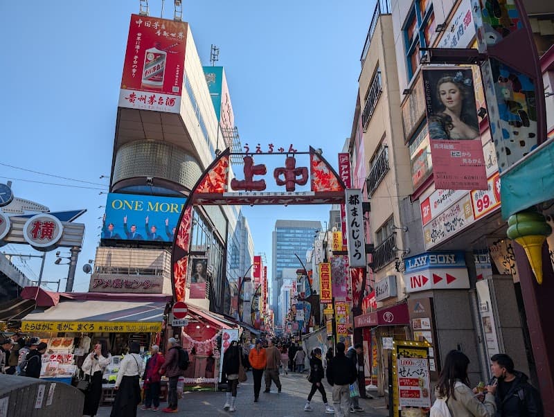 Ueno Ameya-Yokocho Street Food Stalls