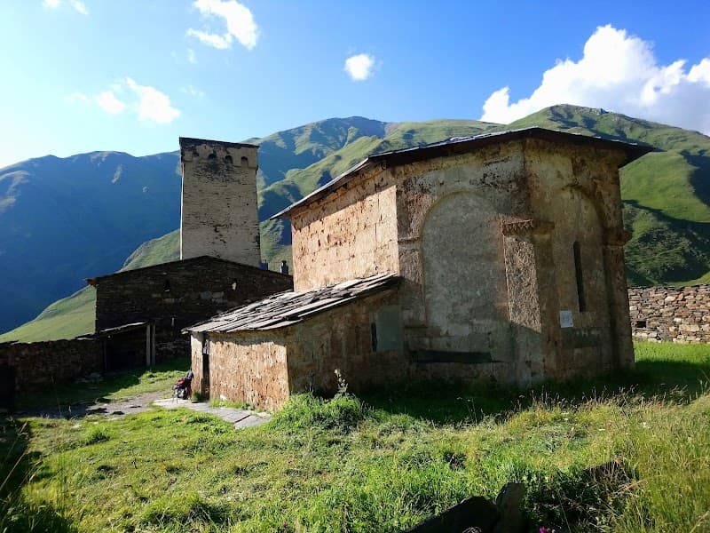 Ushguli Village and Lamaria Church
