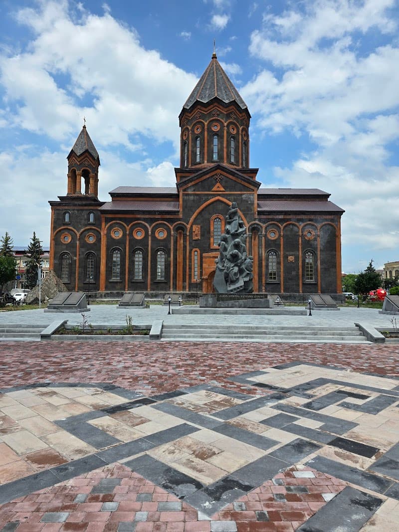 Vardanants Square & Surp Amenaprkich Church