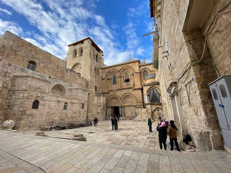 Via Dolorosa and Church of the Holy Sepulchre