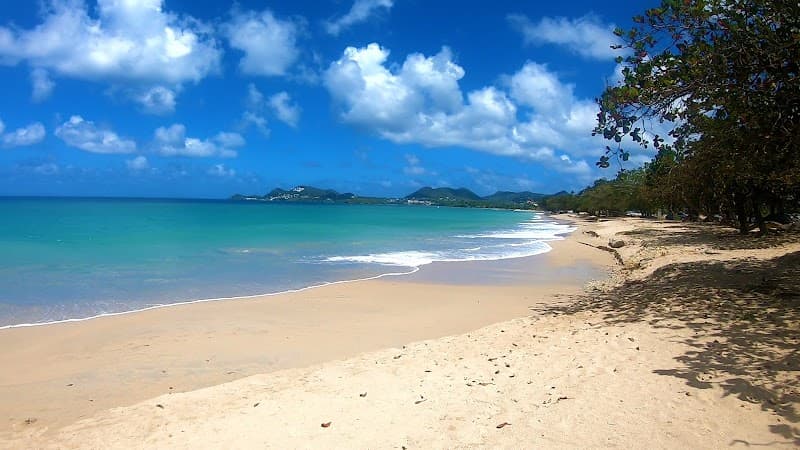 Vigie Beach Sunset Walk