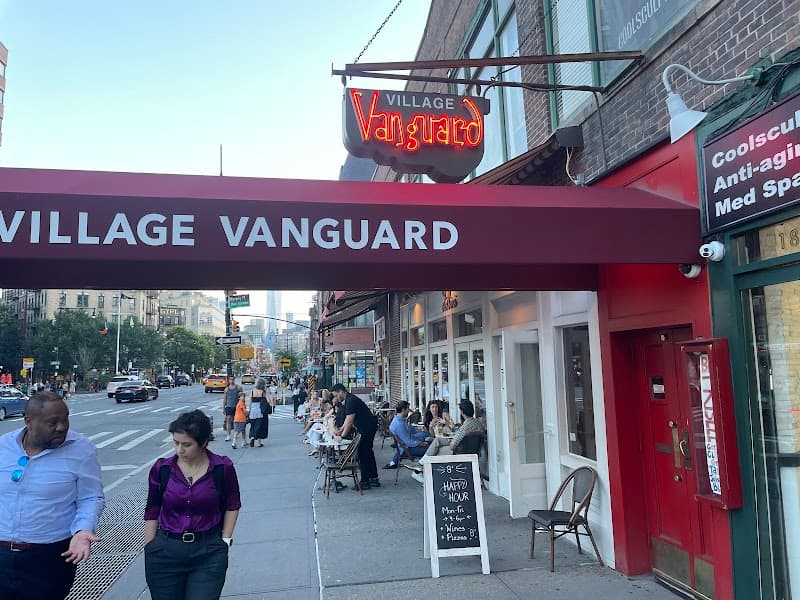 Village Vanguard (or nearby jazz club)
