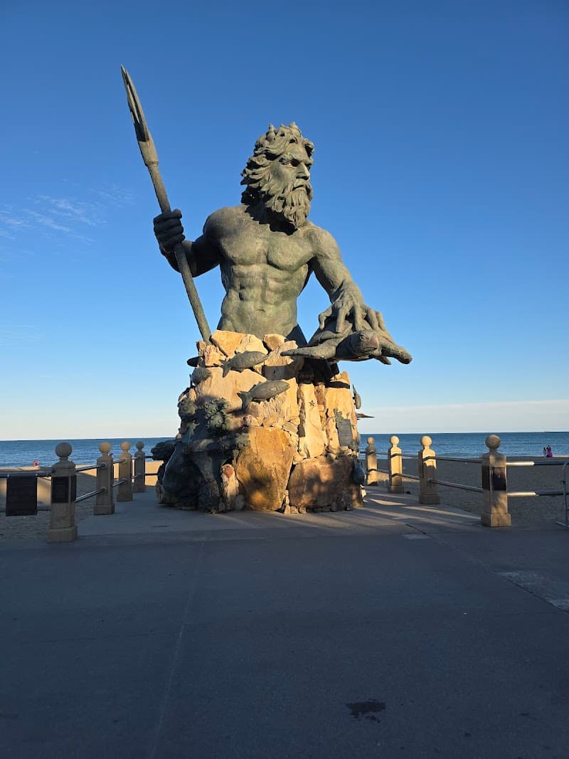Virginia Beach Oceanfront Boardwalk & Beach
