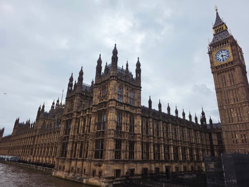 Westminster & Thames Walk (Big Ben, Houses of Parliament, Westminster Abbey exterior)