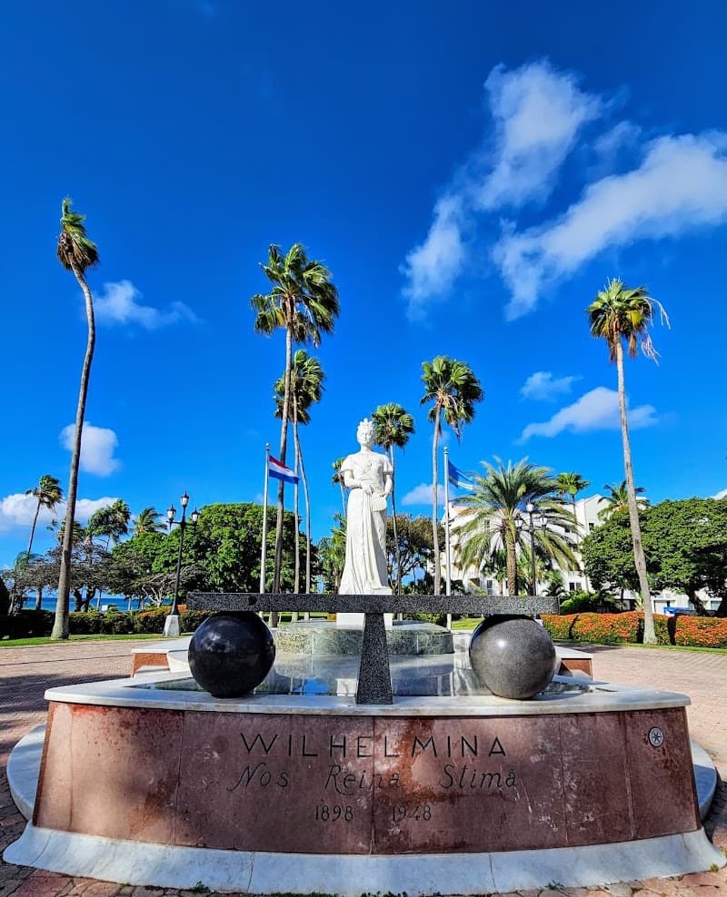 Wilhelmina Park and Oranjestad Waterfront Stroll